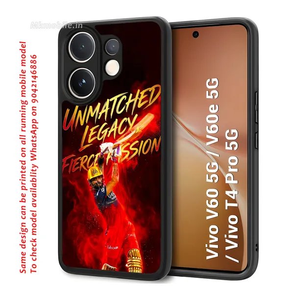 Rcb_Cricket_Player_King_Kohli_Design_Printed_Premium_Glossy_Back_Case_Cover_With_Camera_Protection_For_Vivo_V60_5G_/_V60e_/_T4_Pro_5G_Mk000372_Bx
