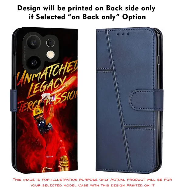 Rcb_Cricket_Player_King_Kohli_Design_Printed_Flip_Case_Cover_With_Camera_Protection_Mk000372_Fcuv