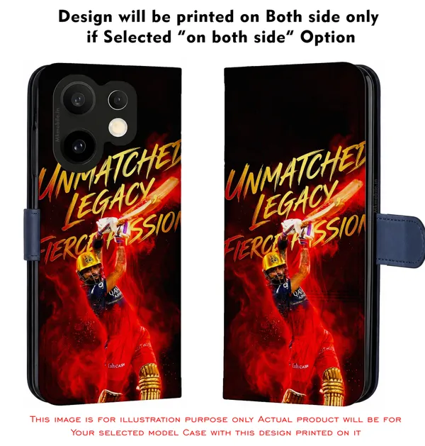 Rcb_Cricket_Player_King_Kohli_Design_Printed_Flip_Case_Cover_With_Camera_Protection_Mk000372_Fcuv