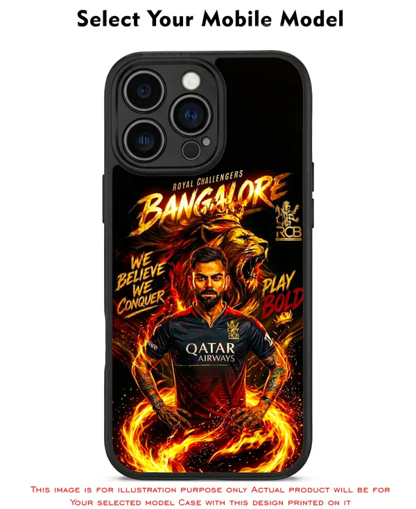 Rcb_Cricket_Player_King_Kohli_Design_Printed_Premium_Glossy_Back_Case_Cover_With_Camera_Protection_Mk000373_Bx