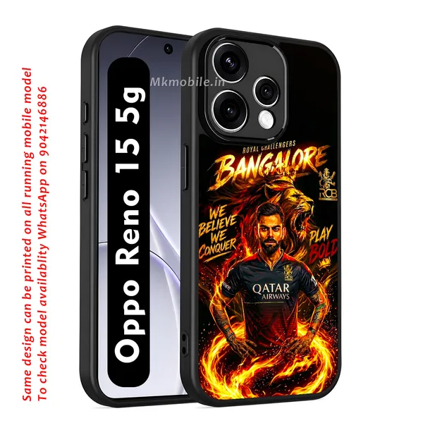 Rcb_Cricket_Player_King_Kohli_Design_Printed_Premium_Glossy_Back_Case_Cover_With_Camera_Protection_For_OPPO_RENO_15_5g_Mk000373_Bx