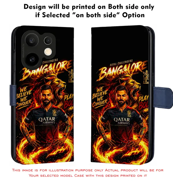 Rcb_Cricket_Player_King_Kohli_Design_Printed_Flip_Case_Cover_With_Camera_Protection_Mk000373_Fcuv
