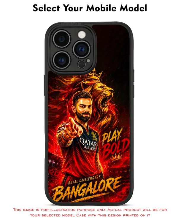 Rcb_Cricket_Player_King_Kohli_Design_Printed_Premium_Glossy_Back_Case_Cover_With_Camera_Protection_Mk000374_Bx