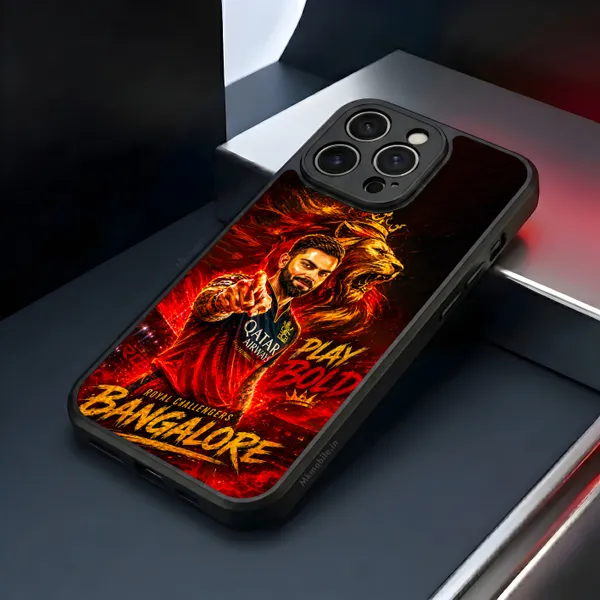 Rcb_Cricket_Player_King_Kohli_Design_Printed_Premium_Glossy_Back_Case_Cover_With_Camera_Protection_Mk000374_Bx