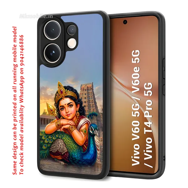 Tamil_God_Murugan_With_Mayil_Design_Printed_Premium_Glossy_Back_Case_Cover_With_Camera_Protection_For_Vivo_V60_5G_/_V60e_/_T4_Pro_5G_Mk000376_Bx