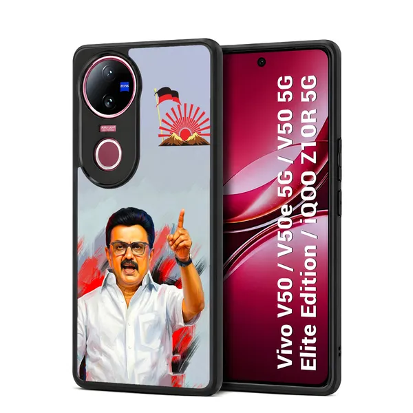 Mk_Stalin_Tamilnadu_Ex_Chief_Minister_Dmk_Design_Printed_Premium_Glossy_Back_Case_Cover_With_Camera_Protection_For_Vivo_V50_/_V50e_/_V50_5g_Elite_Edition_/_iQOO_Z10r_5g_Mk000377_Bx