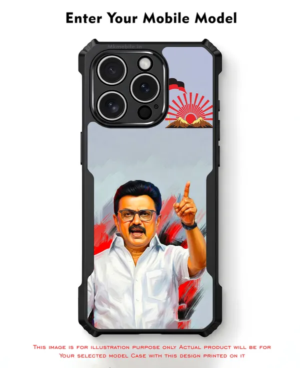 Mk_Stalin_Tamilnadu_Ex_Chief_Minister_Dmk__Design_Printed_Bumper_Glossy_Back_Case_Cover_With_Camera_Protection_Mk000377_Bx