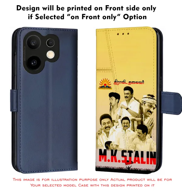 Mk_Stalin_Tamilnadu_Ex_Chief_Minister_Dmk_Design_Printed_Flip_Case_Cover_With_Camera_Protection_Mk000378_Fcuv