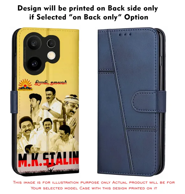 Mk_Stalin_Tamilnadu_Ex_Chief_Minister_Dmk_Design_Printed_Flip_Case_Cover_With_Camera_Protection_Mk000378_Fcuv