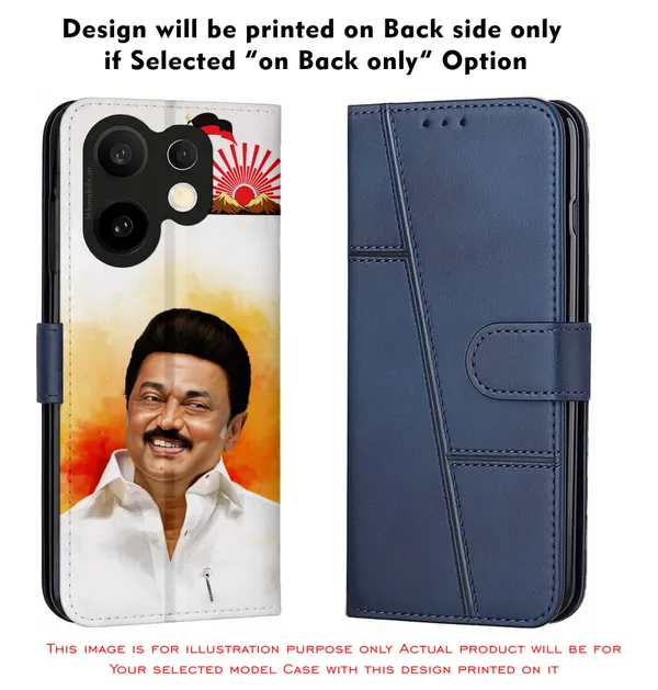 Mk_Stalin_Tamilnadu_Ex_Chief_Minister_Dmk_Design_Printed_Flip_Case_Cover_With_Camera_Protection_Mk000379_Fcuv