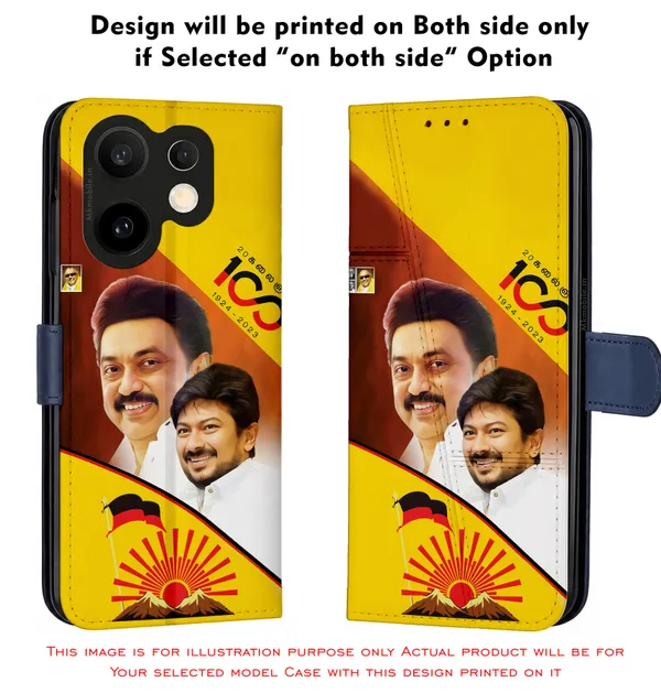 Mk_Stalin_Tamilnadu_Ex_Chief_Minister_Dmk_Design_Printed_Flip_Case_Cover_With_Camera_Protection_Mk000380_Fcuv