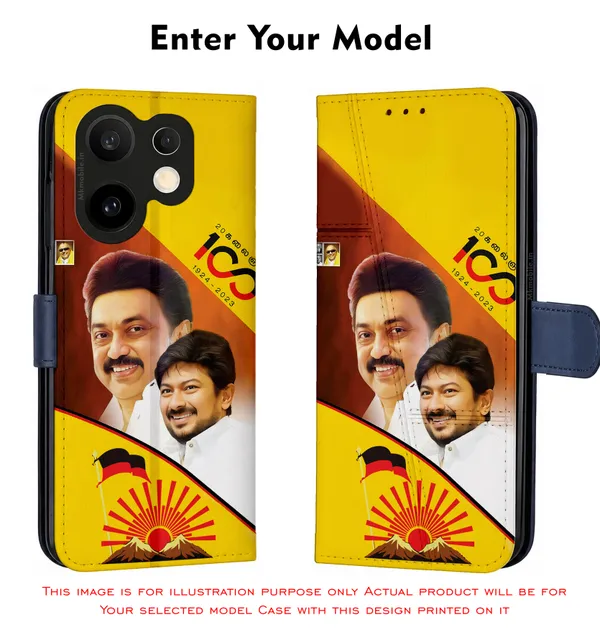Mk_Stalin_Tamilnadu_Ex_Chief_Minister_Dmk_Design_Printed_Flip_Case_Cover_With_Camera_Protection_Mk000380_Fcuv