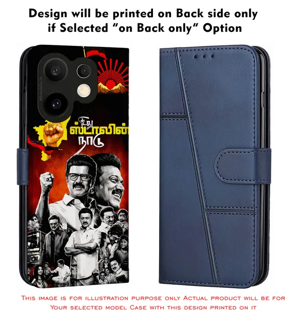Mk_Stalin_Tamilnadu_Ex_Chief_Minister_Dmk_Design_Printed_Flip_Case_Cover_With_Camera_Protection_Mk000382_Fcuv