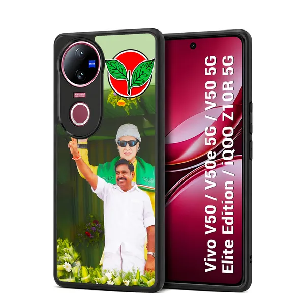 Aiadmk_Leader_Edappadi_K_Palaniswami_Eps_Design_Printed_Premium_Glossy_Back_Case_Cover_With_Camera_Protection_For_Vivo_V50_/_V50e_/_V50_5g_Elite_Edition_/_iQOO_Z10r_5g_Mk000383_Bx