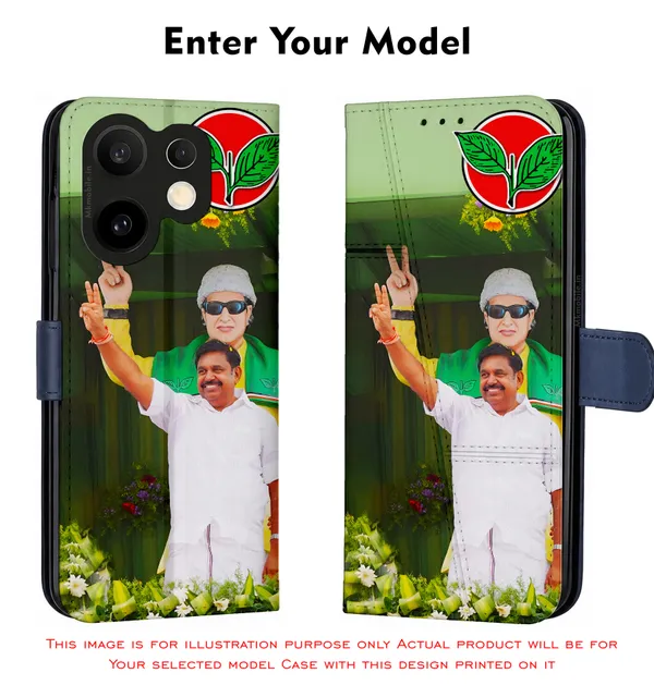Aiadmk_Leader_Edappadi_K_Palaniswami_Eps_Design_Printed_Flip_Case_Cover_With_Camera_Protection_Mk000383_Fcuv