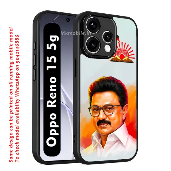Mk_Stalin_Tamilnadu_Ex_Chief_Minister_Dmk_Design_Printed_Premium_Glossy_Back_Case_Cover_With_Camera_Protection_For_OPPO_RENO_15_5g_Mk000384_Bx