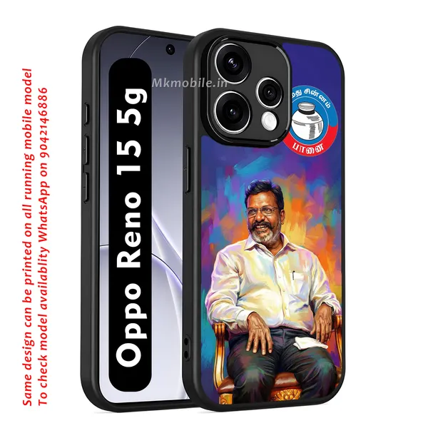 Thol_Thirumavalavan_Viduthalai_Chiruthaigal_Katchi_Vck_Design_Printed_Premium_Glossy_Back_Case_Cover_With_Camera_Protection_For_OPPO_RENO_15_5g_Mk000386_Bx