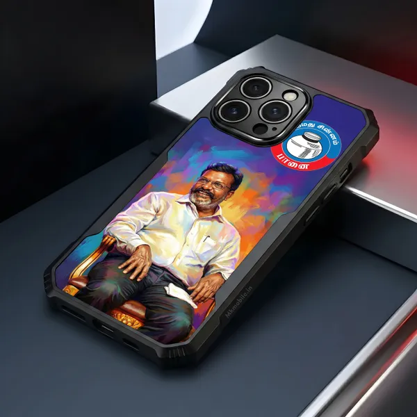Thol_Thirumavalavan_Viduthalai_Chiruthaigal_Katchi_Vck__Design_Printed_Bumper_Glossy_Back_Case_Cover_With_Camera_Protection_Mk000386_Bx