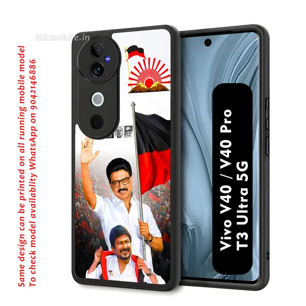 Mk_Stalin_Tamilnadu_Ex_Chief_Minister_Dmk_Design_Printed_Premium_Glossy_Back_Case_Cover_With_Camera_Protection_For_Vivo_V40_5G_/_V40_Pro_5G_/_T3_Ultra_5G_Mk000387_Bx