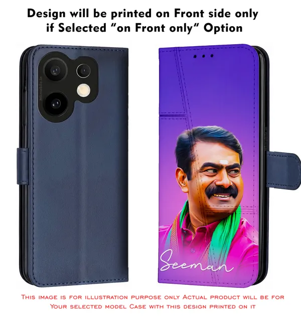 Senthamizhan_Seeman_Ntk_Naam_Tamilar_Katchi_Leader_Design_Printed_Flip_Case_Cover_With_Camera_Protection_Mk000389_Fcuv