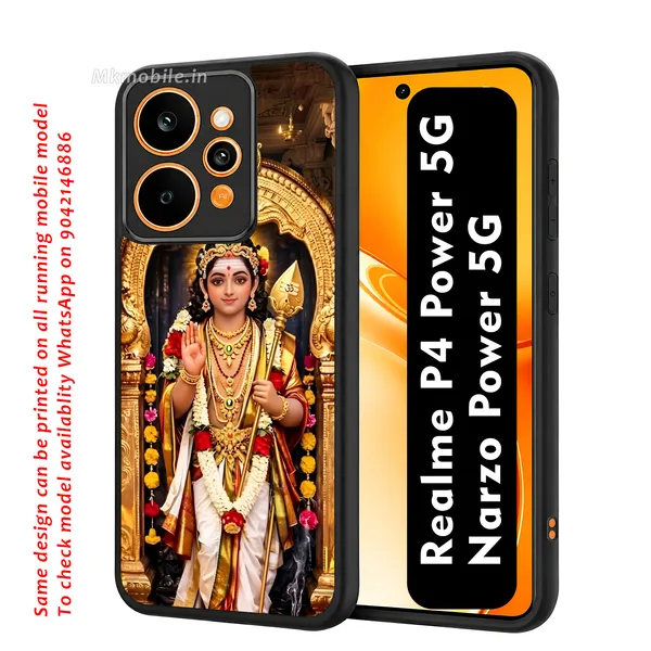 Tamil_God_Murugan_Design_Printed_Premium_Glossy_Back_Case_Cover_With_Camera_Protection_For_Realme_P4_Power_5G_/_Narzo_Power_5G_Mk000392_Bx