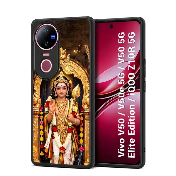 Tamil_God_Murugan_Design_Printed_Premium_Glossy_Back_Case_Cover_With_Camera_Protection_For_Vivo_V50_/_V50e_/_V50_5g_Elite_Edition_/_iQOO_Z10r_5g_Mk000392_Bx