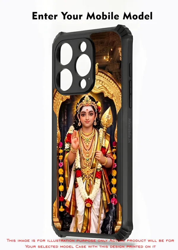 Tamil_God_Murugan__Design_Printed_Bumper_Glossy_Back_Case_Cover_With_Camera_Protection_Mk000392_Bx