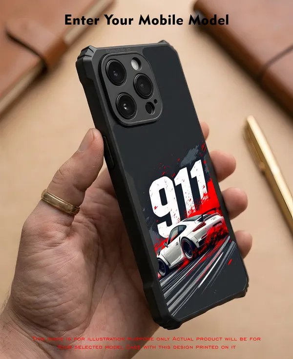 911_Car__Design_Printed_Bumper_Glossy_Back_Case_Cover_With_Camera_Protection_Mk000394_Bx