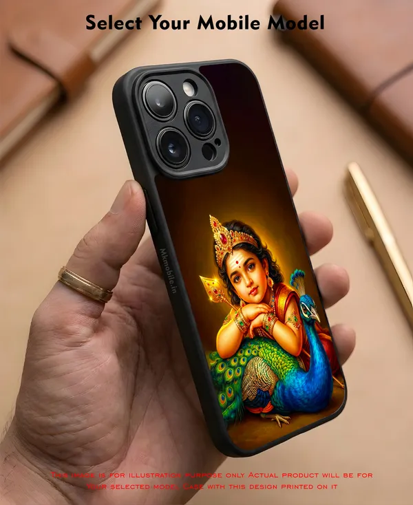 Tamil_God_Murugan_With_Mayil_Design_Printed_Premium_Glossy_Back_Case_Cover_With_Camera_Protection_Mk000395_Bx