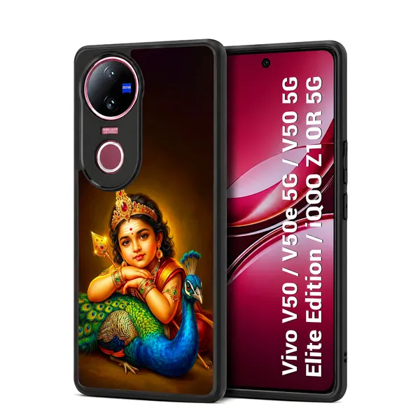 Tamil_God_Murugan_With_Mayil_Design_Printed_Premium_Glossy_Back_Case_Cover_With_Camera_Protection_For_Vivo_V50_/_V50e_/_V50_5g_Elite_Edition_/_iQOO_Z10r_5g_Mk000395_Bx