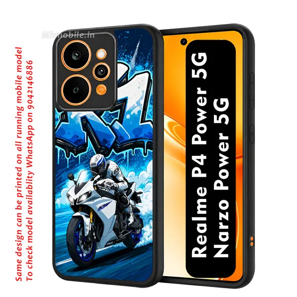 R1_Bike_Illustration_Design_Printed_Premium_Glossy_Back_Case_Cover_With_Camera_Protection_For_Realme_P4_Power_5G_/_Narzo_Power_5G_Mk000396_Bx
