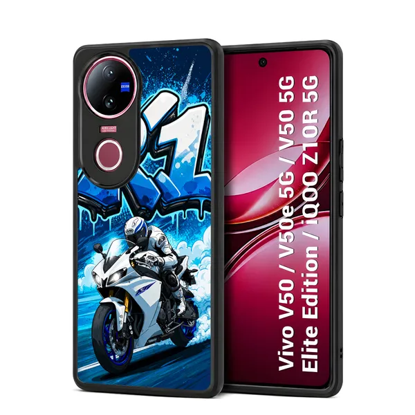 R1_Bike_Illustration_Design_Printed_Premium_Glossy_Back_Case_Cover_With_Camera_Protection_For_Vivo_V50_/_V50e_/_V50_5g_Elite_Edition_/_iQOO_Z10r_5g_Mk000396_Bx