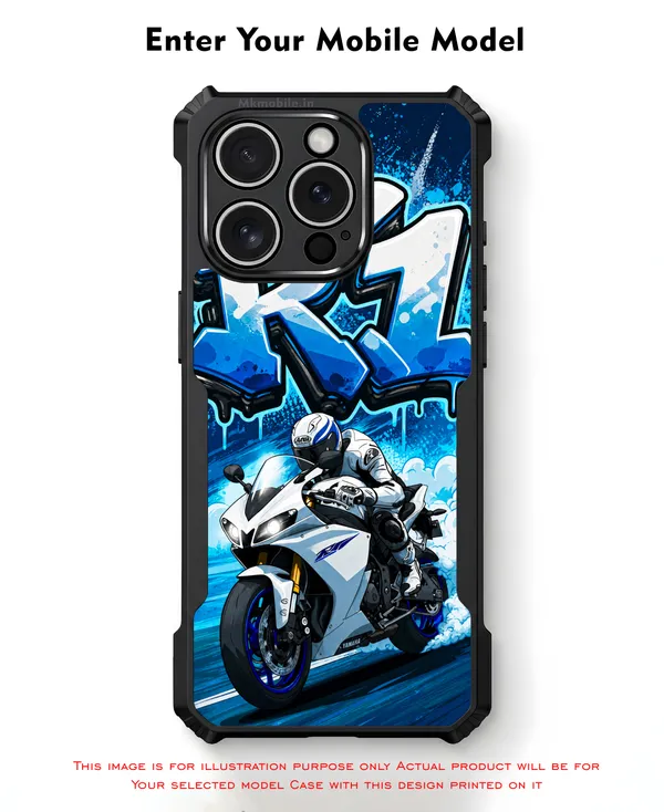 R1_Bike_Illustration__Design_Printed_Bumper_Glossy_Back_Case_Cover_With_Camera_Protection_Mk000396_Bx