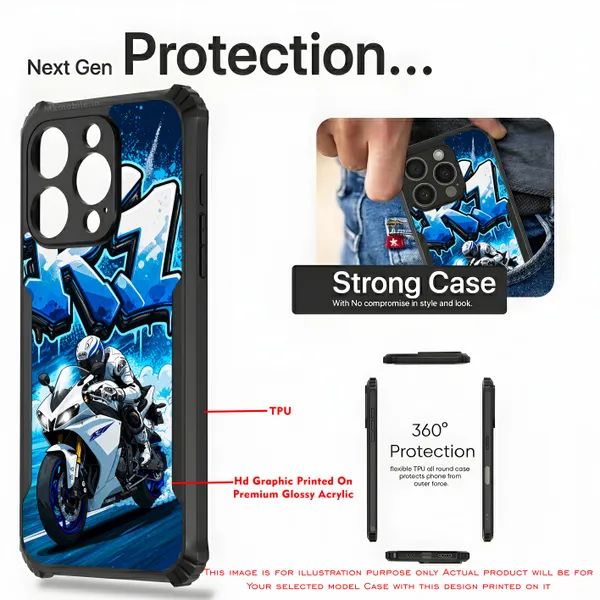 R1_Bike_Illustration__Design_Printed_Bumper_Glossy_Back_Case_Cover_With_Camera_Protection_Mk000396_Bx