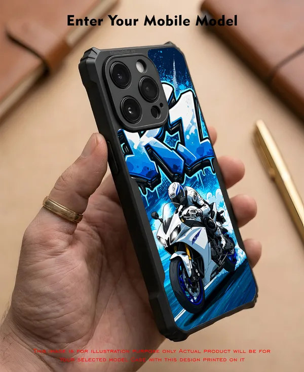 R1_Bike_Illustration__Design_Printed_Bumper_Glossy_Back_Case_Cover_With_Camera_Protection_Mk000396_Bx
