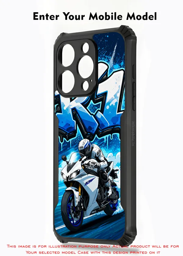 R1_Bike_Illustration__Design_Printed_Bumper_Glossy_Back_Case_Cover_With_Camera_Protection_Mk000396_Bx