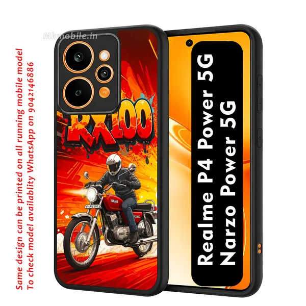 Rx_100_Bike_Illustration_Design_Printed_Premium_Glossy_Back_Case_Cover_With_Camera_Protection_For_Realme_P4_Power_5G_/_Narzo_Power_5G_Mk000397_Bx