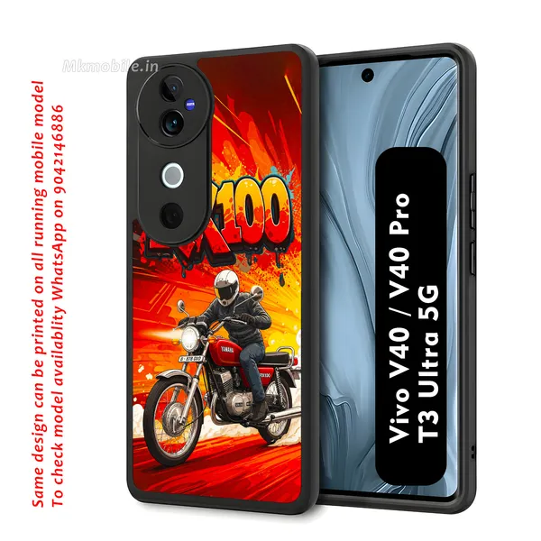 Rx_100_Bike_Illustration_Design_Printed_Premium_Glossy_Back_Case_Cover_With_Camera_Protection_For_Vivo_V40_5G_/_V40_Pro_5G_/_T3_Ultra_5G_Mk000397_Bx
