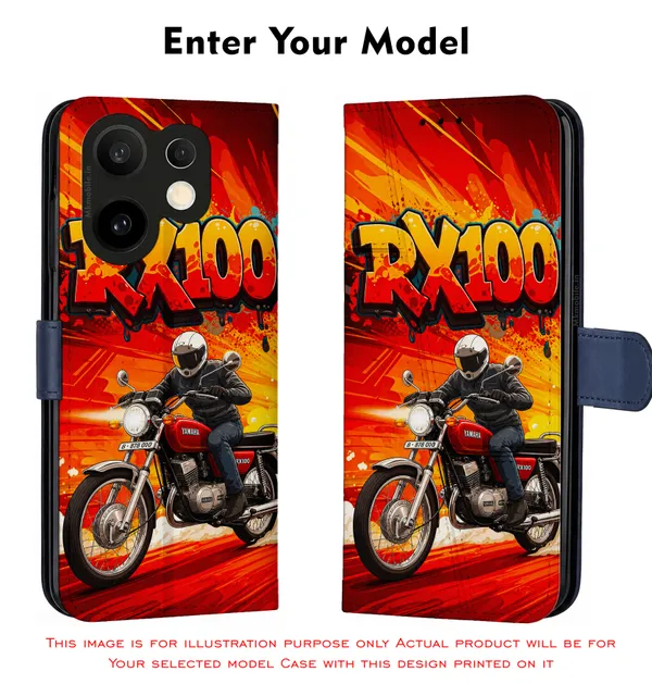 Rx_100_Bike_Illustration_Design_Printed_Flip_Case_Cover_With_Camera_Protection_Mk000397_Fcuv