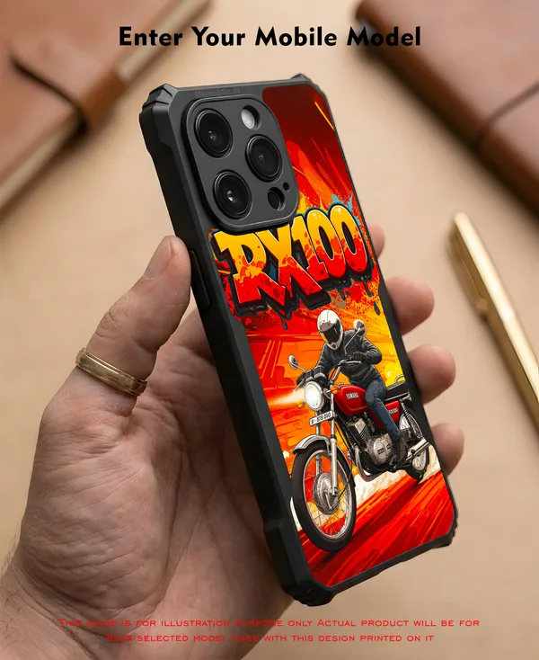 Rx_100_Bike_Illustration__Design_Printed_Bumper_Glossy_Back_Case_Cover_With_Camera_Protection_Mk000397_Bx
