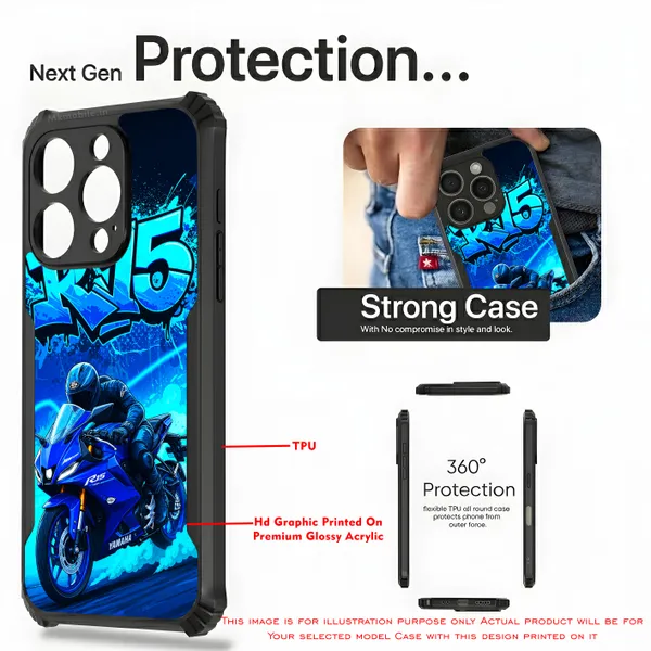 R15_Bike_Illustration__Design_Printed_Bumper_Glossy_Back_Case_Cover_With_Camera_Protection_Mk000398_Bx