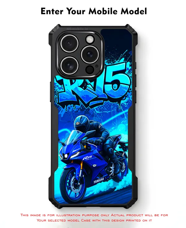 R15_Bike_Illustration__Design_Printed_Bumper_Glossy_Back_Case_Cover_With_Camera_Protection_Mk000398_Bx