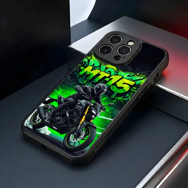 Mt15_Bike_Illustration_Design_Printed_Premium_Glossy_Back_Case_Cover_With_Camera_Protection_Mk000399_Bx