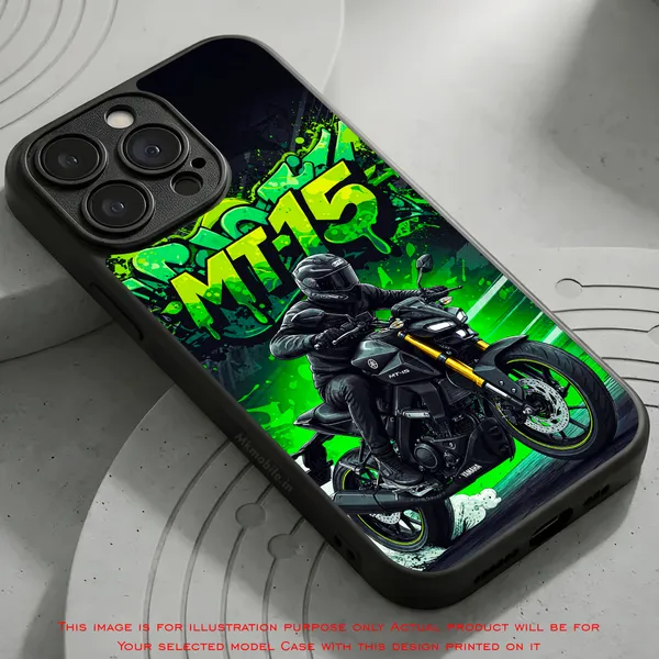Mt15_Bike_Illustration_Design_Printed_Premium_Glossy_Back_Case_Cover_With_Camera_Protection_Mk000399_Bx