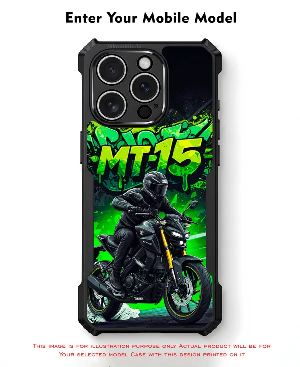 Mt15_Bike_Illustration__Design_Printed_Bumper_Glossy_Back_Case_Cover_With_Camera_Protection_Mk000399_Bx