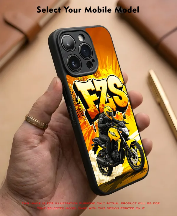 Fzs_Bike_Illustration_Design_Printed_Premium_Glossy_Back_Case_Cover_With_Camera_Protection_Mk000400_Bx