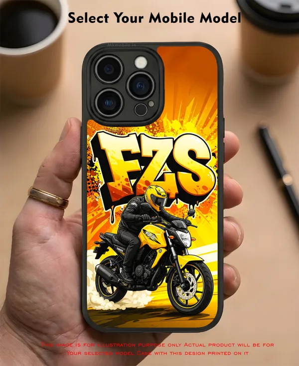 Fzs_Bike_Illustration_Design_Printed_Premium_Glossy_Back_Case_Cover_With_Camera_Protection_Mk000400_Bx