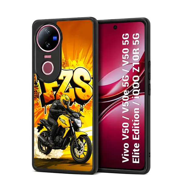 Fzs_Bike_Illustration_Design_Printed_Premium_Glossy_Back_Case_Cover_With_Camera_Protection_For_Vivo_V50_/_V50e_/_V50_5g_Elite_Edition_/_iQOO_Z10r_5g_Mk000400_Bx
