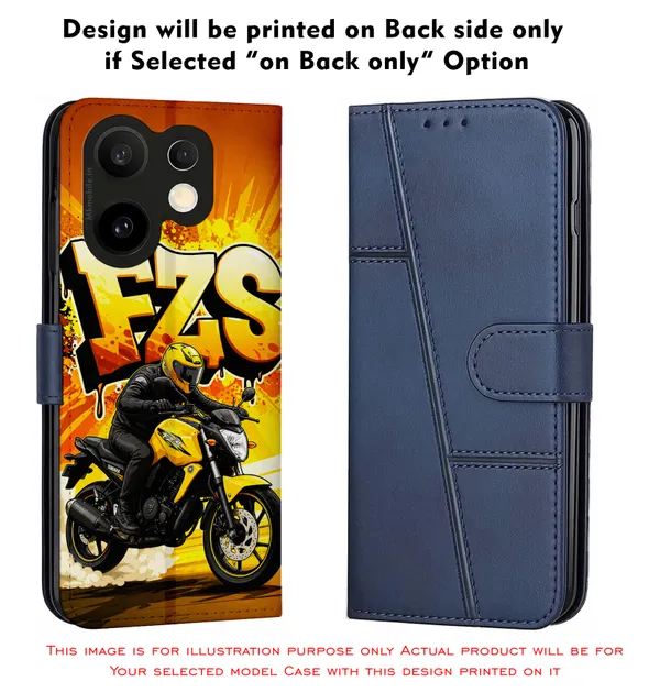 Fzs_Bike_Illustration_Design_Printed_Flip_Case_Cover_With_Camera_Protection_Mk000400_Fcuv