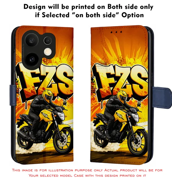 Fzs_Bike_Illustration_Design_Printed_Flip_Case_Cover_With_Camera_Protection_Mk000400_Fcuv